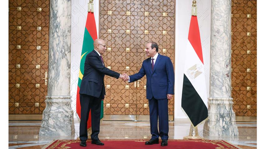 Le Président Al-Sissi reçoit son homologue mauritanien 14 - Le Progrès Egyptien Le Président Al-Sissi reçoit son homologue mauritanien 13 - Le Progrès Egyptien
