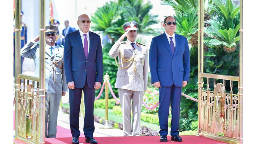 Le Président Al-Sissi reçoit son homologue mauritanien 20 - Le Progrès Egyptien Le Président Al-Sissi reçoit son homologue mauritanien 19 - Le Progrès Egyptien