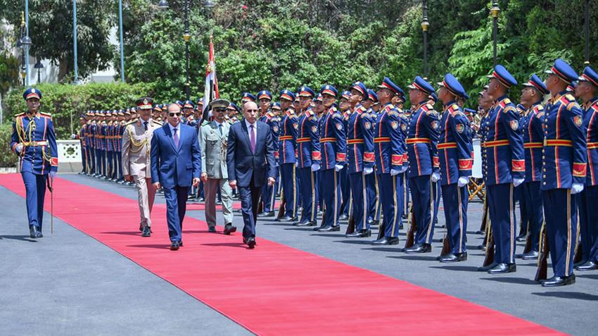 Le Président Al-Sissi reçoit son homologue mauritanien 26 - Le Progrès Egyptien Le Président Al-Sissi reçoit son homologue mauritanien 25 - Le Progrès Egyptien