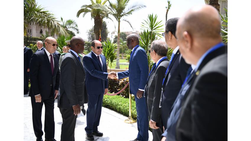 Le Président Al-Sissi reçoit son homologue mauritanien 8 - Le Progrès Egyptien Le Président Al-Sissi reçoit son homologue mauritanien 7 - Le Progrès Egyptien