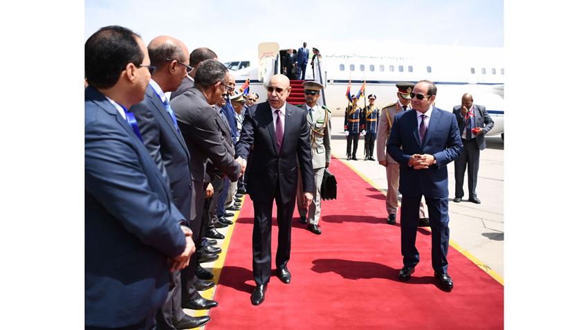 Le Président Al-Sissi reçoit son homologue mauritanien 6 - Le Progrès Egyptien Le Président Al-Sissi reçoit son homologue mauritanien 5 - Le Progrès Egyptien