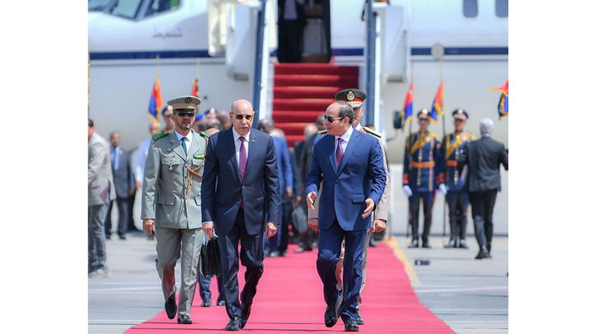 Le Président Al-Sissi reçoit son homologue mauritanien 4 - Le Progrès Egyptien Le Président Al-Sissi reçoit son homologue mauritanien 3 - Le Progrès Egyptien