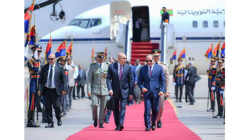 Le Président Al-Sissi reçoit son homologue mauritanien 24 - Le Progrès Egyptien Le Président Al-Sissi reçoit son homologue mauritanien 23 - Le Progrès Egyptien