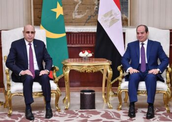 Le Président Al-Sissi reçoit son homologue mauritanien