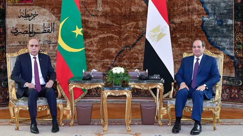 Le Président Al-Sissi reçoit son homologue mauritanien 12 - Le Progrès Egyptien Le Président Al-Sissi reçoit son homologue mauritanien 11 - Le Progrès Egyptien