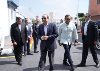 Le Président Al-Sissi arrive à Béheira pour inaugurer un certain nombre de projets
