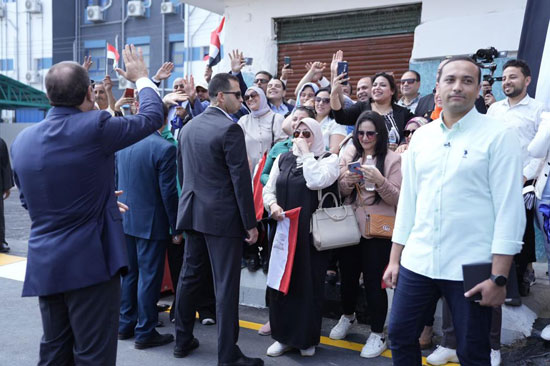 Béheira : Accueil chaleureux au Président Al-Sissi 6 - Le Progrès Egyptien Béheira : Accueil chaleureux au Président Al-Sissi 5 - Le Progrès Egyptien