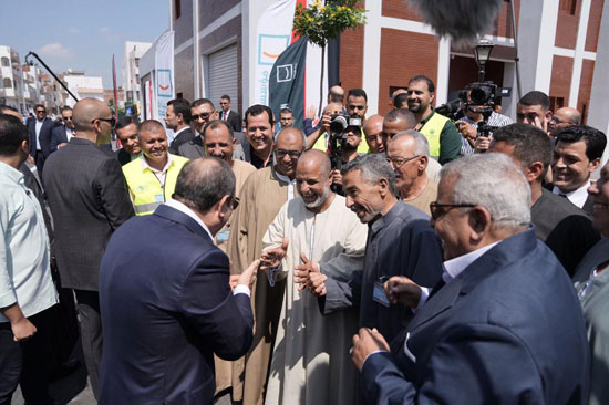 Le Président Al-Sissi accueille les jeunes d'Une Vie Décente et l'Alliance nationale de l'action civile pour le développement 3 - Le Progrès Egyptien
