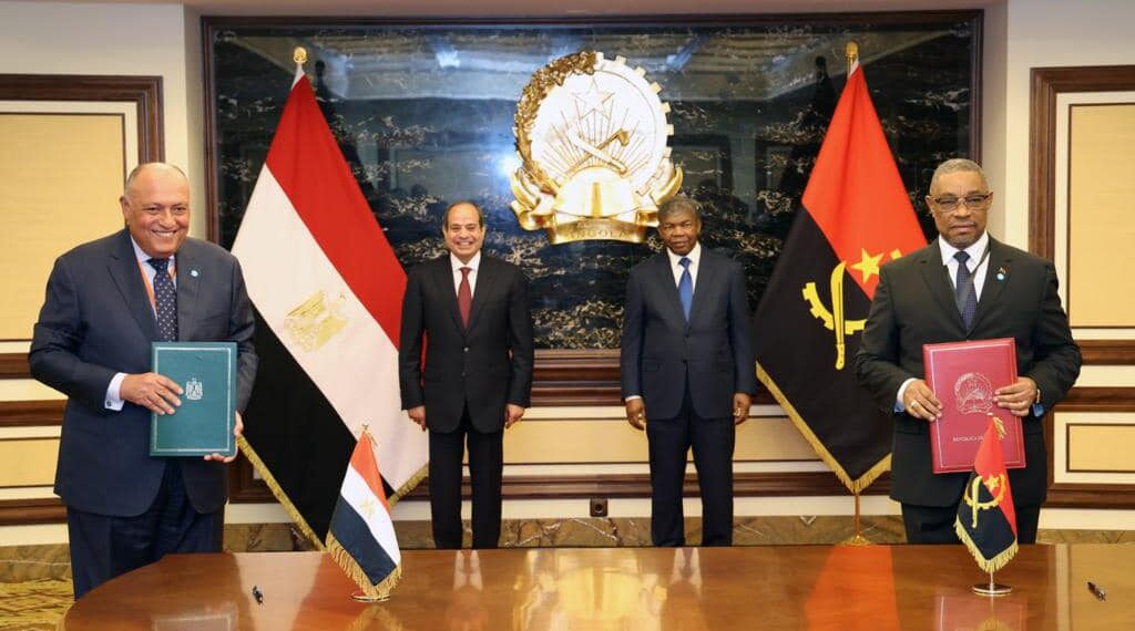 Le Président Al-Sissi et son homologue angolais assistent à la signature de plusieurs accords 1 - Le Progrès Egyptien