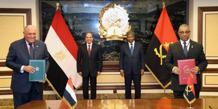 Le Président Al-Sissi et son homologue angolais assistent à la signature de plusieurs accords 1 - Le Progrès Egyptien