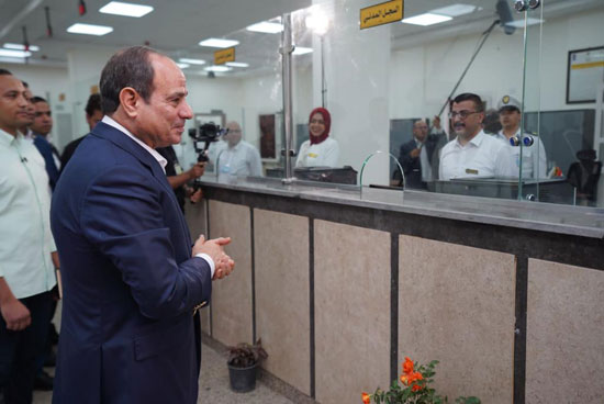 Béheira : Al-Sissi se rend au Complexe de services technologiques 6 - Le Progrès Egyptien Béheira : Al-Sissi se rend au Complexe de services technologiques 5 - Le Progrès Egyptien