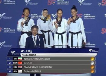 Championnat du monde de Taekwondo: Sobhi félicite Shahd Sami pour sa médaille de bronze