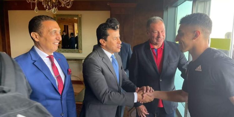 Aéroport du Caire : Sobhi reçoit la délégation d’Al-Ahly 1 - Le Progrès Egyptien