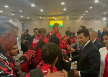 Sobhi reçoit la délégation de la sélection d’Égypte des personnes en situation de handicap