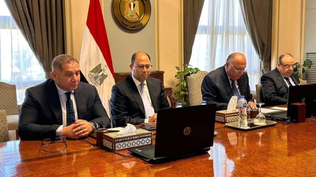 Choucri participe à la conférence de haut niveau pour soutenir une réponse humanitaire au Soudan et à la région 5 - Le Progrès Egyptien