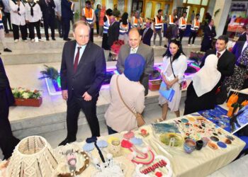 Une délégation de l’UE à l’exposition de produits artisanaux d’Assiout