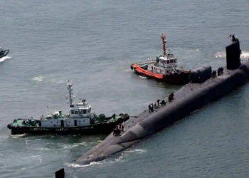 Un sous-marin américain à propulsion nucléaire arrive en Corée du Sud