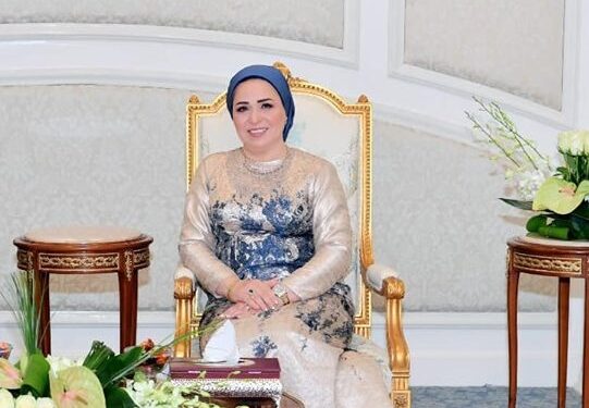 L'épouse du Président de la République félicite le peuple égyptien 2 - Le Progrès Egyptien L'épouse du Président de la République félicite le peuple égyptien 1 - Le Progrès Egyptien