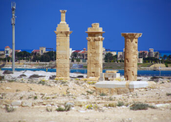Restauration de la nécropole de Marina El-Alamein 