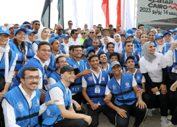 Démarrage du marathon du Caire avec la participation de 3000 compétiteurs