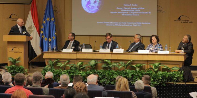 Sommet euro-méditerranéen à la Bibliothèque d'Alexandrie 1 - Le Progrès Egyptien