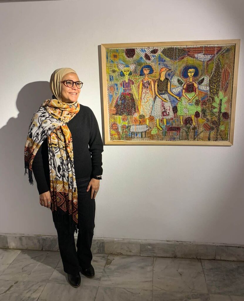 Nagat Farouk tisse ses rêves 4 - Le Progrès Egyptien Nagat Farouk tisse ses rêves 3 - Le Progrès Egyptien