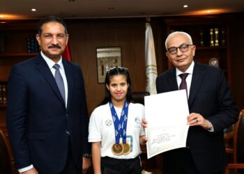 L’athlète trisomique la plus rapide en Egypte, honorée 