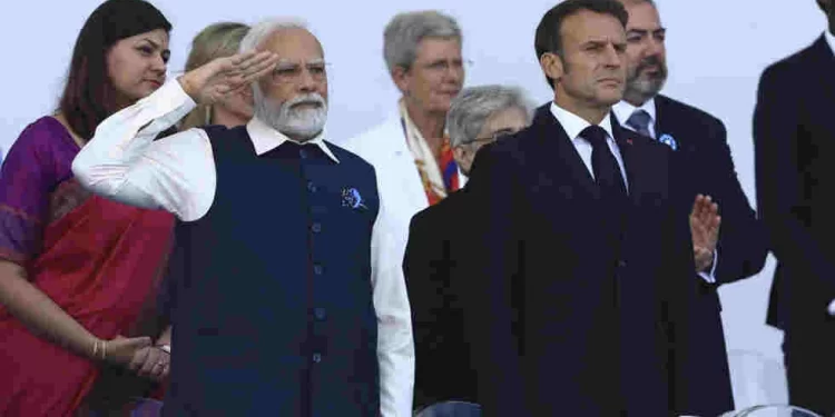 Macron décerne au PM indien la grand-croix de la Légion d'honneur 1 - Le Progrès Egyptien