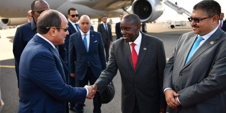 Al-Sissi arrive au Kenya pour participer à la 5e réunion de coordination semestrielle de l'UA 2 - Le Progrès Egyptien Al-Sissi arrive au Kenya pour participer à la 5e réunion de coordination semestrielle de l'UA 1 - Le Progrès Egyptien