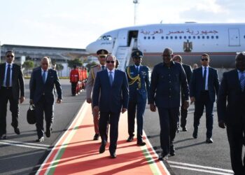 Al-Sissi arrive au Kenya pour participer à la 5e réunion de coordination semestrielle de l’UA