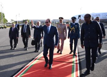 Al-Sissi arrive au Kenya pour participer à la 5e réunion de coordination semestrielle de l’UA