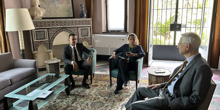 Les relations Egypte-France au cœur d’un entretien exclusif avec l’ambassadeur de France au Caire 1 - Le Progrès Egyptien