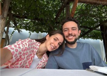 Princesse Rajwa et prince Hussein, première photo du couple depuis leur mariage 