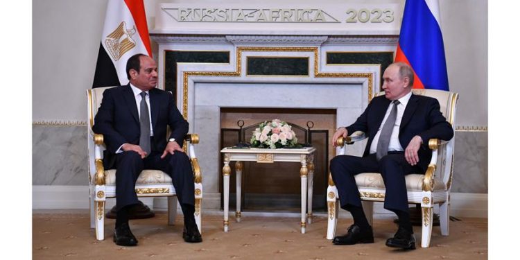 Sommet Russie-Afrique : Al-Sissi a participé à la séance inaugurale du Forum économique et humanitaire 2 - Le Progrès Egyptien Sommet Russie-Afrique : Al-Sissi a participé à la séance inaugurale du Forum économique et humanitaire 1 - Le Progrès Egyptien