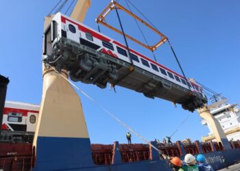 15 nouveaux wagons climatisés au port d’Alexandrie