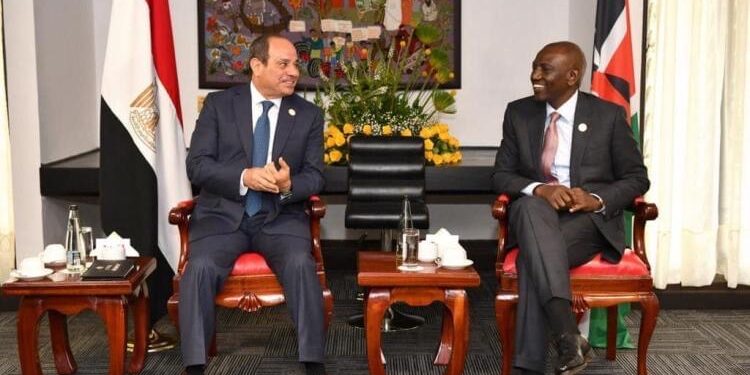 Al-Sissi souligne les relations bilatérales distinguées entre l'Égypte et le Kenya   1 - Le Progrès Egyptien