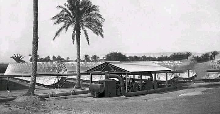 Il y a 100 ans, l’Egypte pionnière dans l’énergie solaire  1 - Le Progrès Egyptien