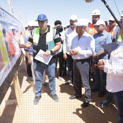 Le ministre des Transports inspecte le projet du TGV 16 - Le Progrès Egyptien Le ministre des Transports inspecte le projet du TGV 15 - Le Progrès Egyptien