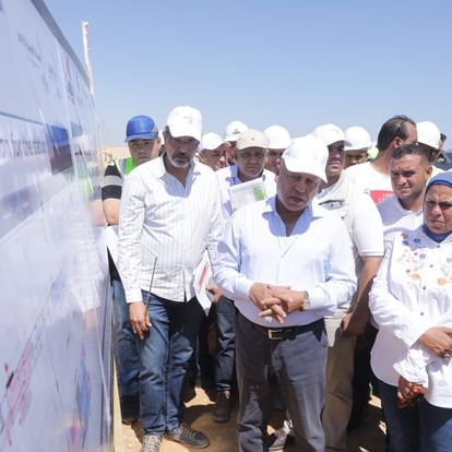 Le ministre des Transports inspecte le projet du TGV 4 - Le Progrès Egyptien Le ministre des Transports inspecte le projet du TGV 3 - Le Progrès Egyptien