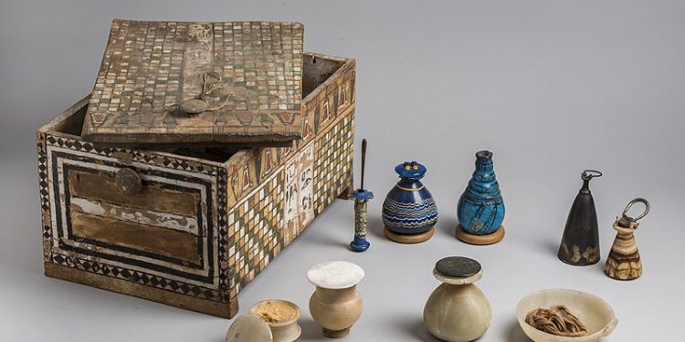 Les onguents et le Khôl de Khâ et Merit 2 - Le Progrès Egyptien Les onguents et le Khôl de Khâ et Merit 1 - Le Progrès Egyptien