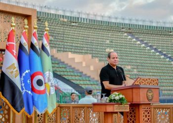 Al-Sissi en tournée d’inspection à l’Académie militaire égyptienne