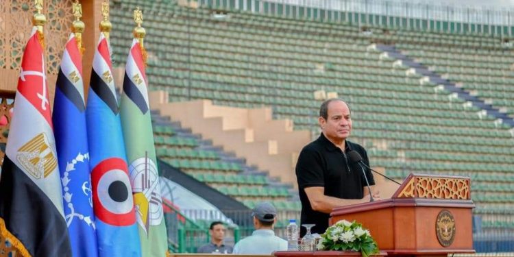 Al-Sissi en tournée d'inspection à l'Académie militaire égyptienne 1 - Le Progrès Egyptien