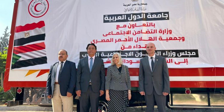 Croissant Rouge: Convoi de secours pour soutenir le peuple soudanais 1 - Le Progrès Egyptien