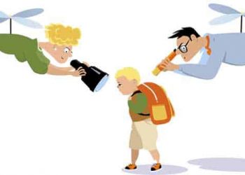 Parents hélicoptères, enfants maladroits et timides !?