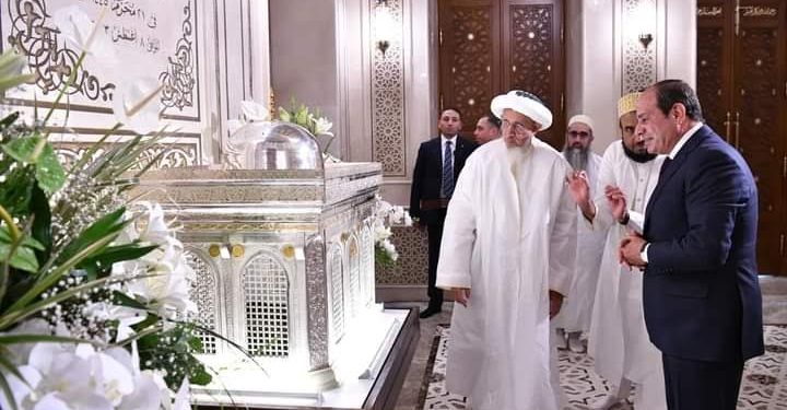 Al-Sissi inaugure la mosquée de Sayeda Nafissa après la restauration 2 - Le Progrès Egyptien Al-Sissi inaugure la mosquée de Sayeda Nafissa après la restauration 1 - Le Progrès Egyptien