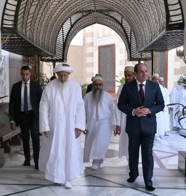 Al-Sissi inaugure la mosquée de Sayeda Nafissa après la restauration 6 - Le Progrès Egyptien Al-Sissi inaugure la mosquée de Sayeda Nafissa après la restauration 5 - Le Progrès Egyptien