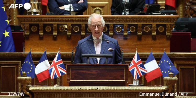 Charles III devant le Sénat français 1 - Le Progrès Egyptien