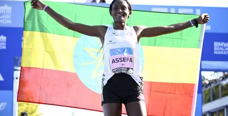 Marathon : L’Ethiopienne pulvérise le record du monde à Berlin 2 - Le Progrès Egyptien Marathon : L’Ethiopienne pulvérise le record du monde à Berlin 1 - Le Progrès Egyptien