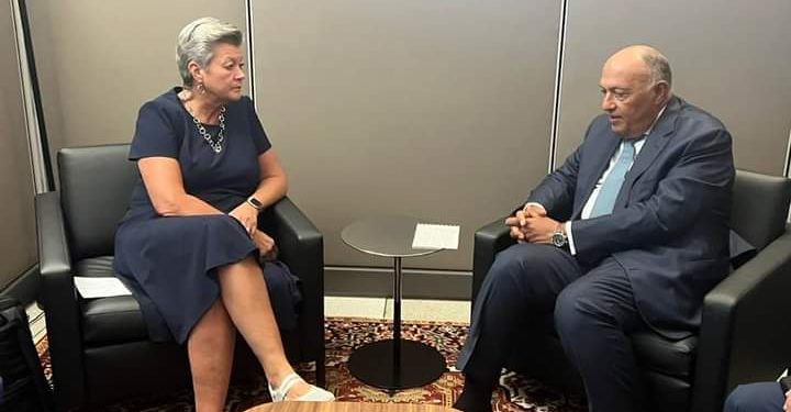 Choucri: Importance du soutien européen à la démarche de l'Egypte face aux questions d'immigration 1 - Le Progrès Egyptien