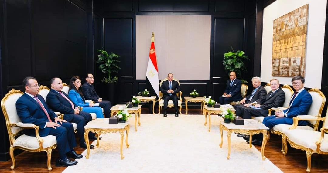Charm El-Cheikh : Al-Sissi aux réunions annuelles de la BAII (Photos) 2 - Le Progrès Egyptien Charm El-Cheikh : Al-Sissi aux réunions annuelles de la BAII (Photos) 1 - Le Progrès Egyptien